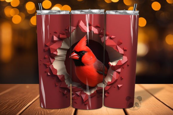 Elevating Sublimation Art with the Cardinal 3D Cracked Hole Tumbler Wrap