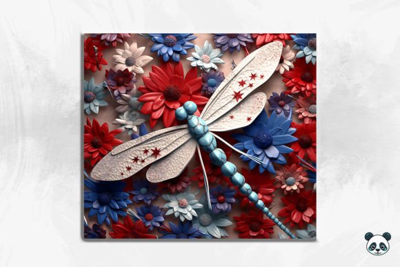 Evaluating the Patriotic Dragonfly 3D Tumbler Wrap 15 for Sublimation Projects