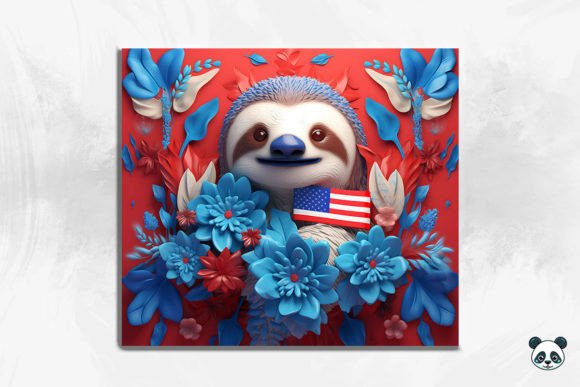 Evaluating the Patriotic Sloth 3D Tumbler Wrap 19 for Sublimation Projects