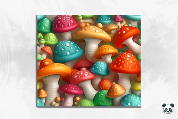 Mushroom 3D Seamless Pattern 7: A Designer's Guide