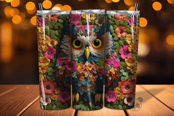 Unlocking Creativity with the Owl 3D Embroidered Tumbler Wrap